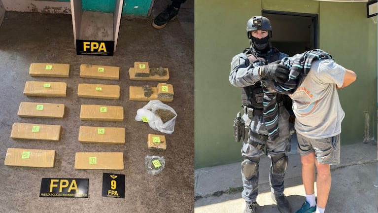 Cayeron 12 integrantes de una banda narco en Córdoba.