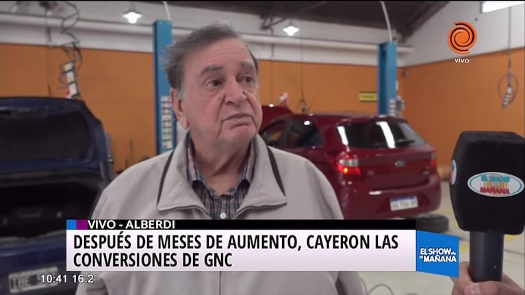 Cayeron las conversiones de GNC