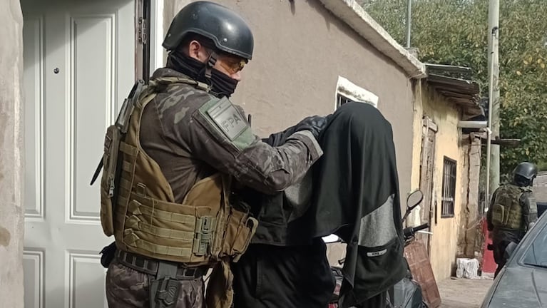 Cayó banda narco en Río Cuarto y detuvieron a 12 de sus integrantes.