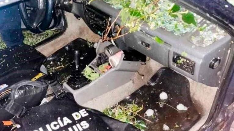 Cayó piedra del tamaño de una pelota de tenis y provocó destrozos.
