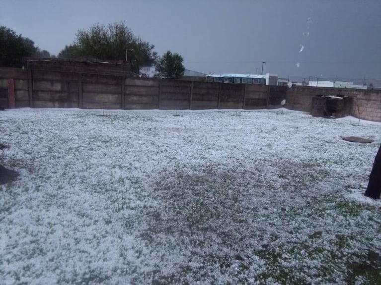 Cayó piedra en Alcira Gigena: sigue la alerta para Córdoba