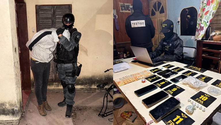 Cayó una banda narco de amigos en Córdoba.