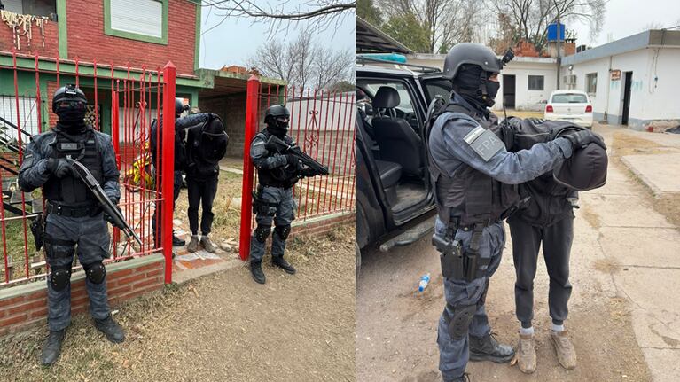 Cayó una banda narco en Traslasierra.