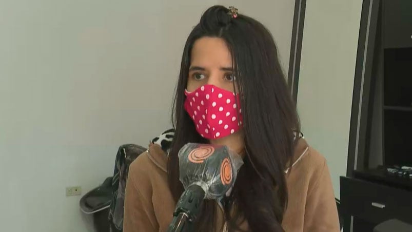 Cecilia Torres Mana denunció públicamente varias situaciones de violencia que sufrió junto al deportista. (Foto: Captura TV)