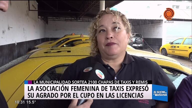Celebran el cupo femenino en licencias de taxis