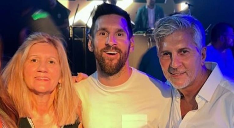 Celia Cuccittini, Lionel Messi y Jorge Messi: preocupación por la salud del astro.