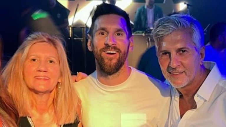Celia Cuccittini, Lionel Messi y Jorge Messi: preocupación por la salud del astro.
