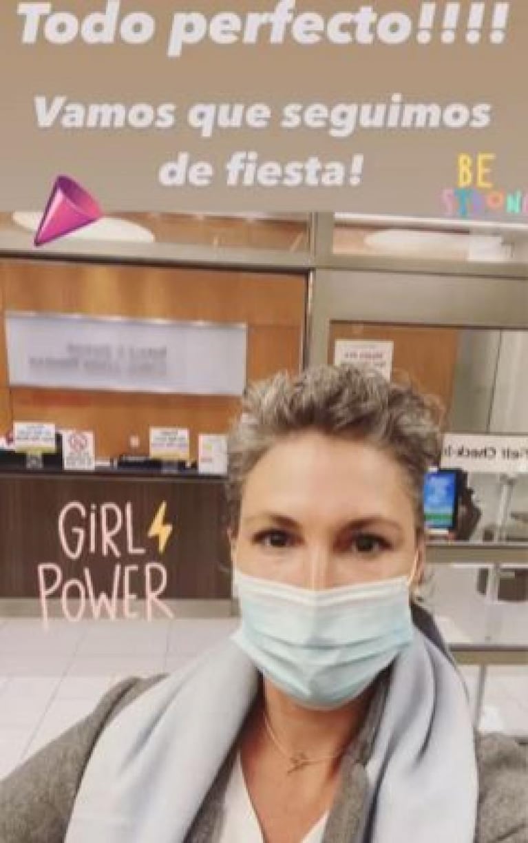 Celina Rucci mostró los resultados de sus estudios tras la leucemia