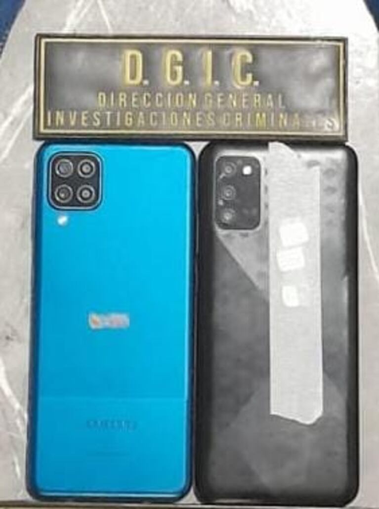 Celulares secuestrados por la Policía de Córdoba.