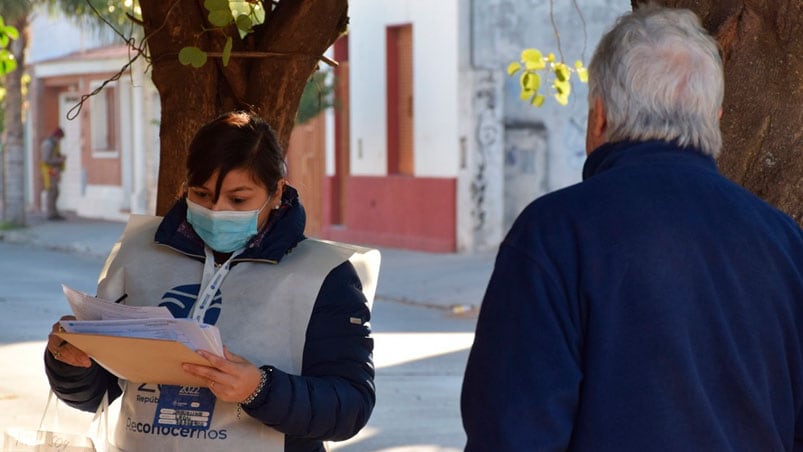 Censistas reclaman el pago de 6 mil pesos por sus tareas realizadas el 18 de mayo.