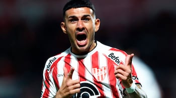 Cerato anotó el gol del triunfo de Instituto ante San Lorenzo. Foto: Prensa IACC.