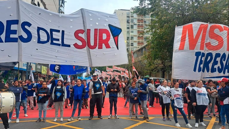 Cerca de 10 mil personas se concentraron. Foto: Juan Pablo Lavisse / El Doce.