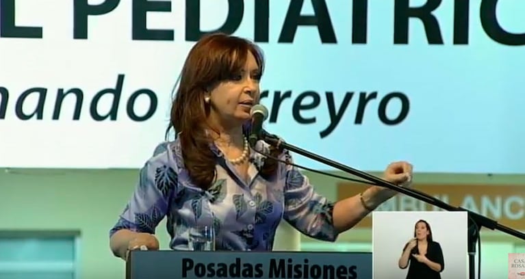 CFK usó la cadena nacional para criticar la gestión de Macri.