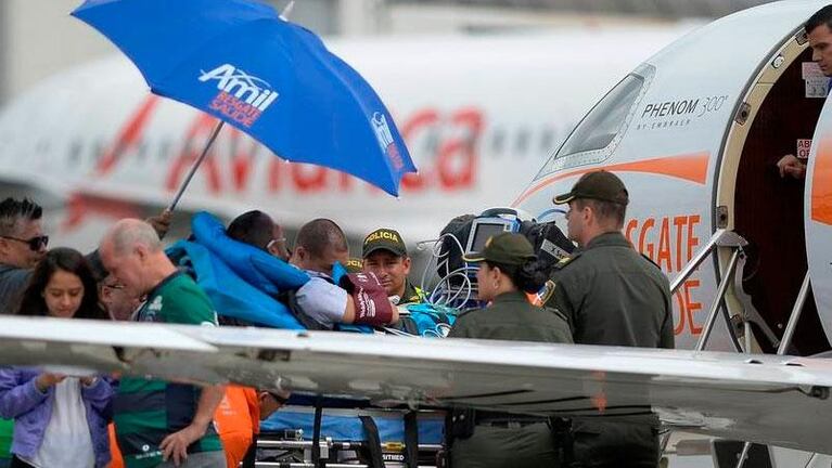 Chapecoense: el emotivo mensaje de Neto al ser trasladado a Brasil