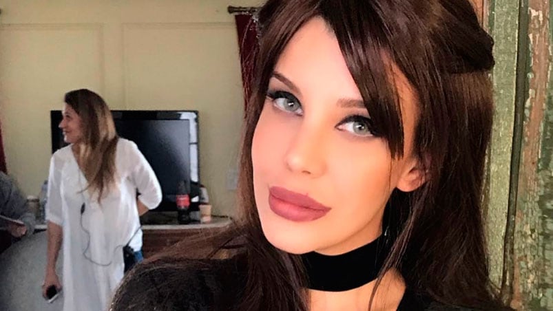 Charlotte Caniggia abusó del Photoshop.