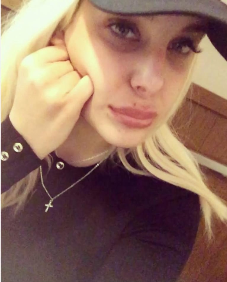Charlotte Caniggia después de Navidad