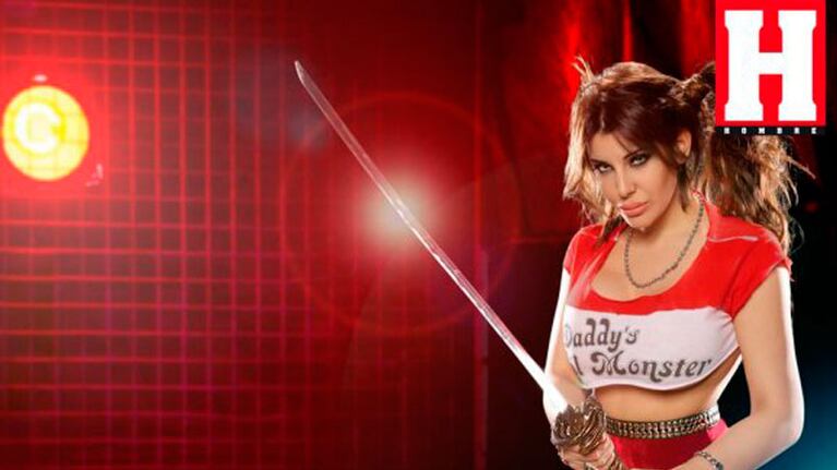 Charlotte Caniggia realizó una producción de fotos súper caliente. Foto: Revista H
