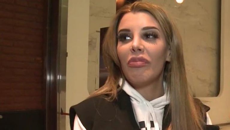 Charlotte Caniggia reapareció... ¡con nueva cara!