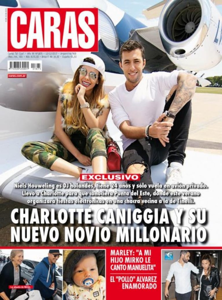 Charlotte Caniggia tiene nuevo novio y ¡es millonario!
