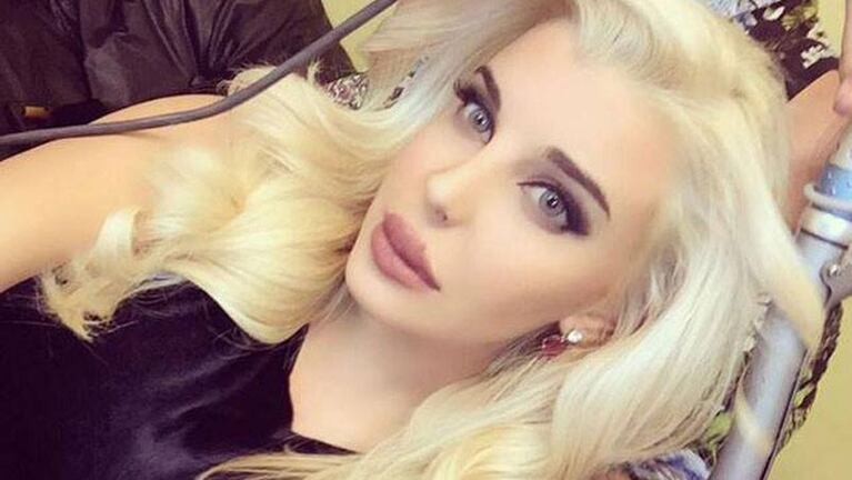 Charlotte Caniggia y una foto muy particular. 