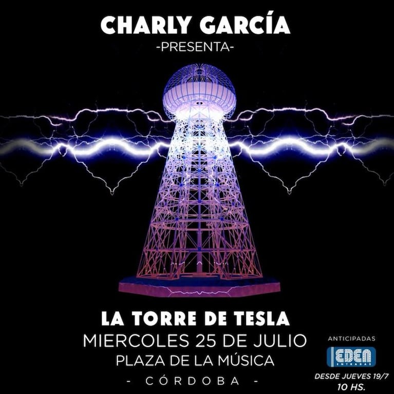 ¡Charly García dará un show en Córdoba!