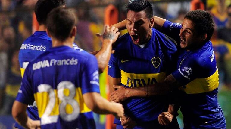 Chávez metió el primero y el último gol de Boca.