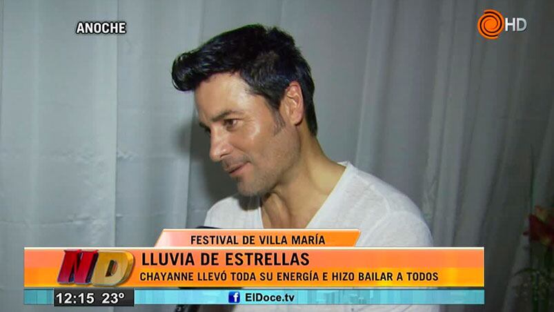 Chayanne en Villa María
