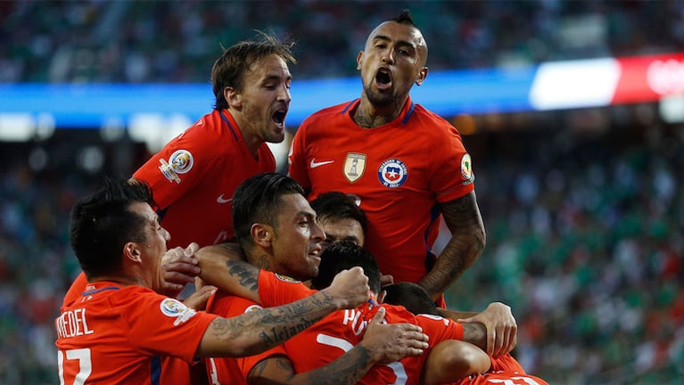 Chile bailó a México y ahora es candidato a llegar a la final. 