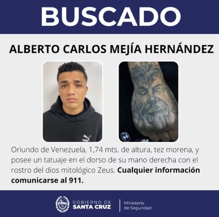 Chile liberó por error a un peligroso sicario y hay alerta máxima en la Patagonia
