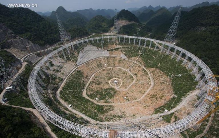 China construyó un mega radiotelescopio para buscar extraterrestres