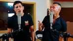 Chino y Santi en Estudios Pira.