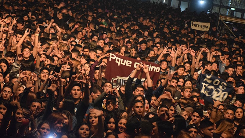 Chipote en Plaza de la Música en la vuelta del Chino Herrera / Fotos: Maxi López ElDoce.tv