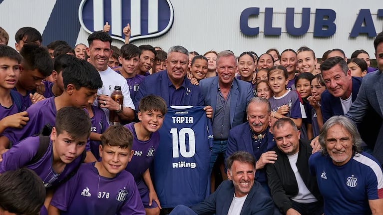 Chiqui Tapia y Andrés Fassi pusieron fin a las tensiones: el reencuentro en el predio de Talleres