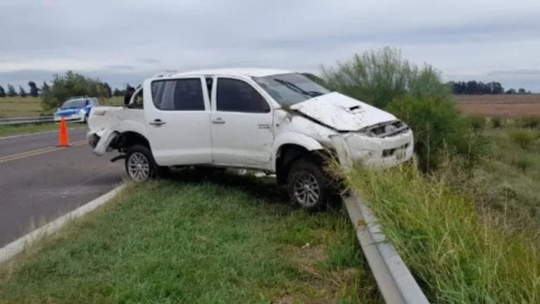 Chocó su camioneta y huyó del lugar: en el vehículo encontraron media tonelada de marihuana