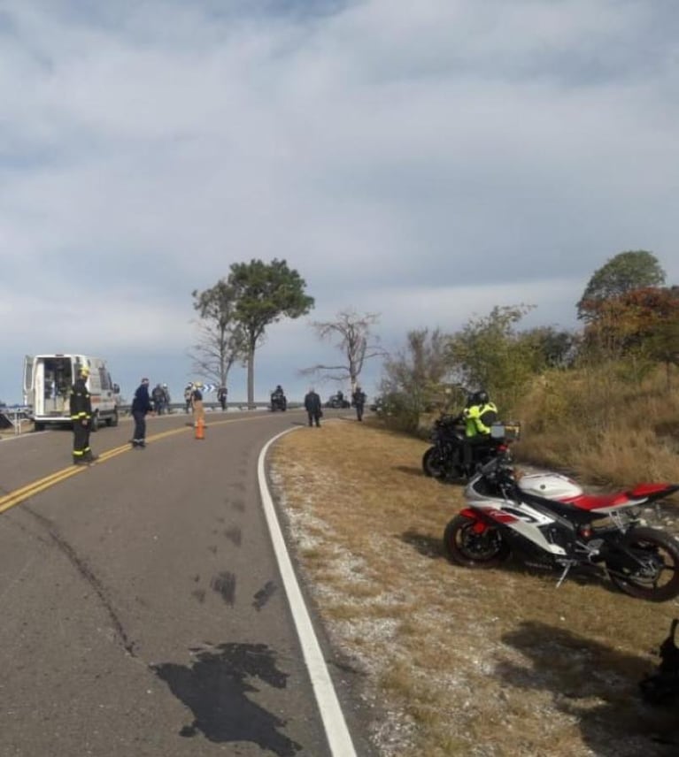 Chocó su moto contra el guardarraíl y murió en Potrero de Garay 