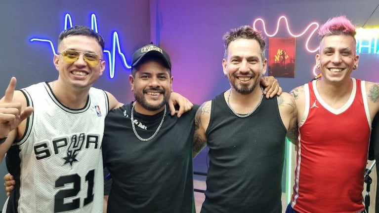 Chokolino pasó por El Show de La Monada y se reencontró con los hermanos Ninci.