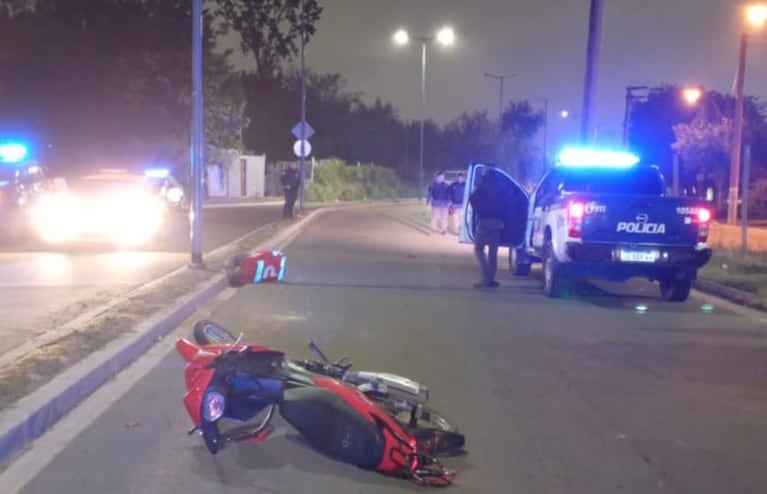 Choque de dos motos deja un muerto y un herido grave en Córdoba.