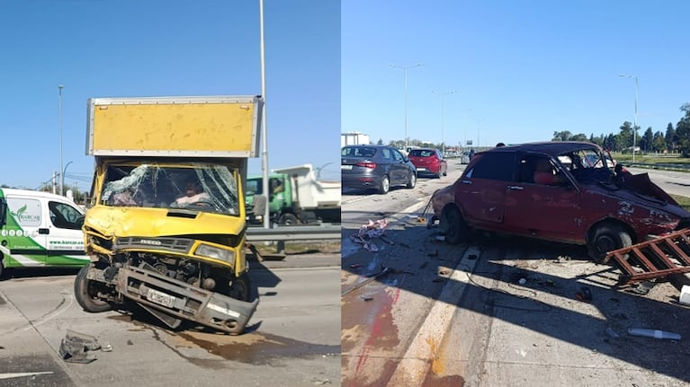 Choque en avenida Circunvalación.