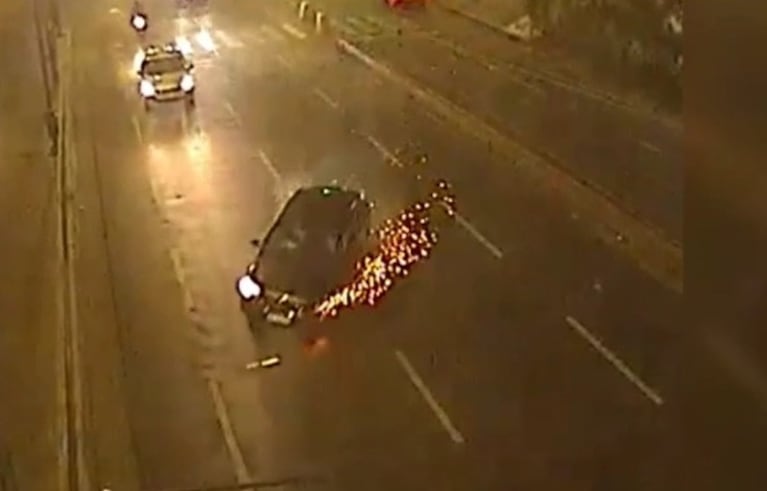 Choque en Avenida Colón.