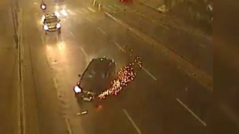 Choque en Avenida Colón.