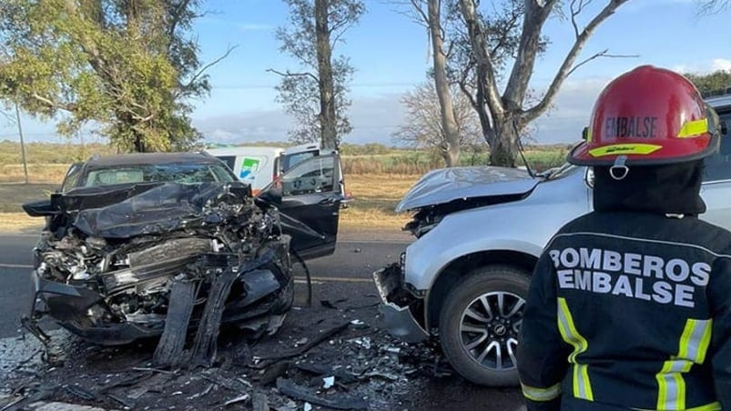 choque fatal embalse