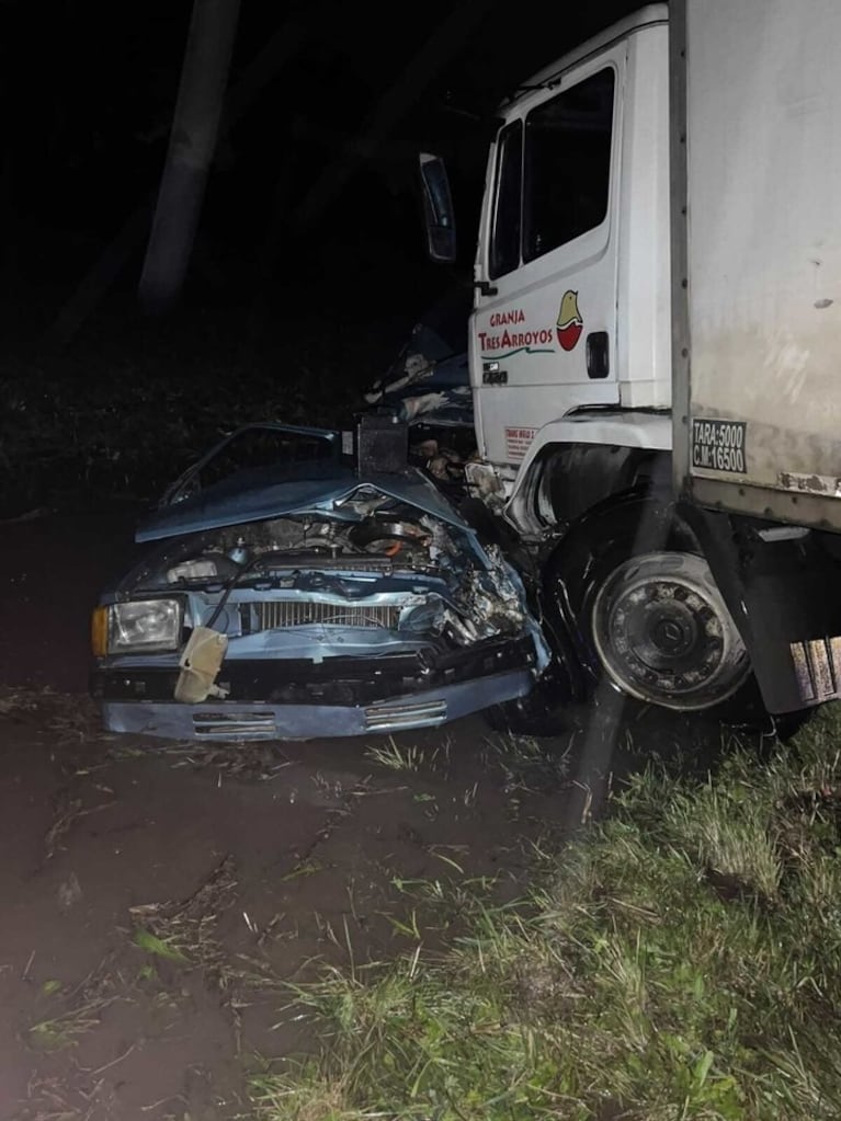 Choque fatal en Buenos Aires.