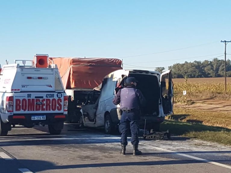 Choque fatal en la autopista Córdoba-Rosario