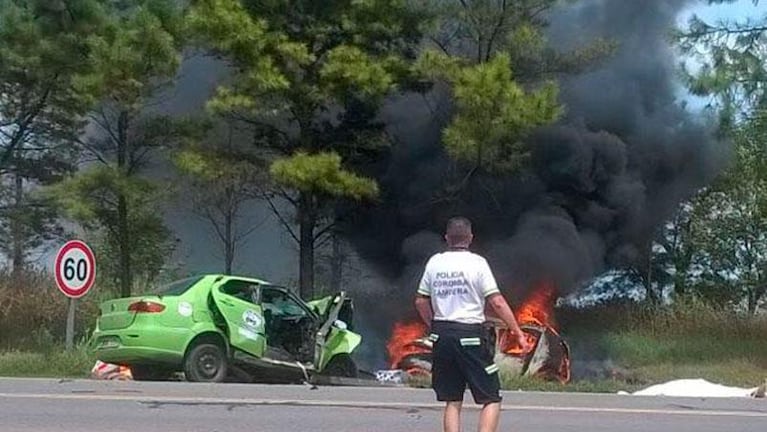 Choque fatal: murió una mujer y su hijo cerca de Los Chañaritos