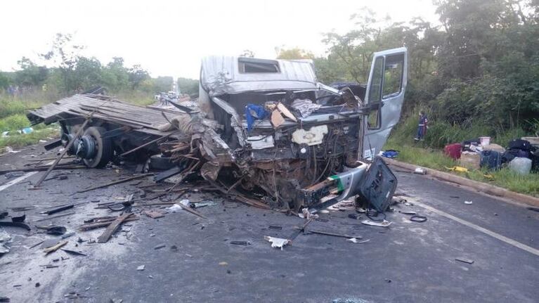 Choque múltiple en Brasil: al menos 13 muertos