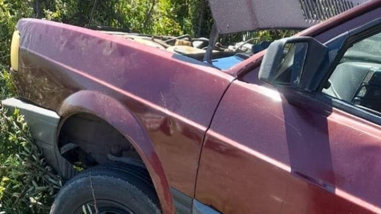 Choque múltiple en las Altas Cumbres: un policía se tiró al costado de la ruta y se salvó de milagro