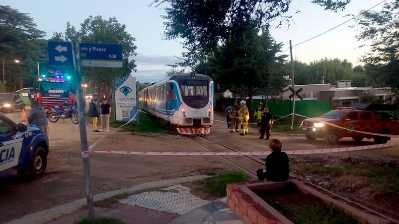 choque tren de las sierras