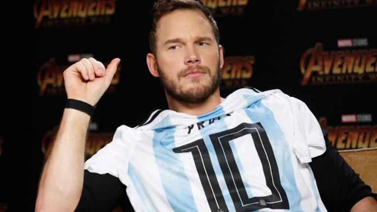 Chris Pratt está en plena promoción de la película Avengers: Infinity War.