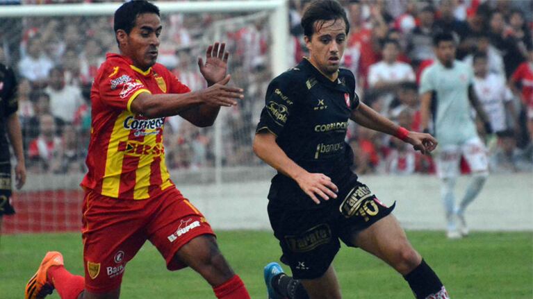 Christian Bernardi, autor del gol frente a Boca Unidos
