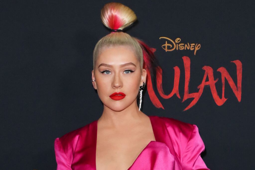 Christina Aguilera, la elegida para cantar en la película Mulán.